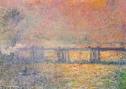 Claude Monet Charing Cross Bridge china oil painting artist